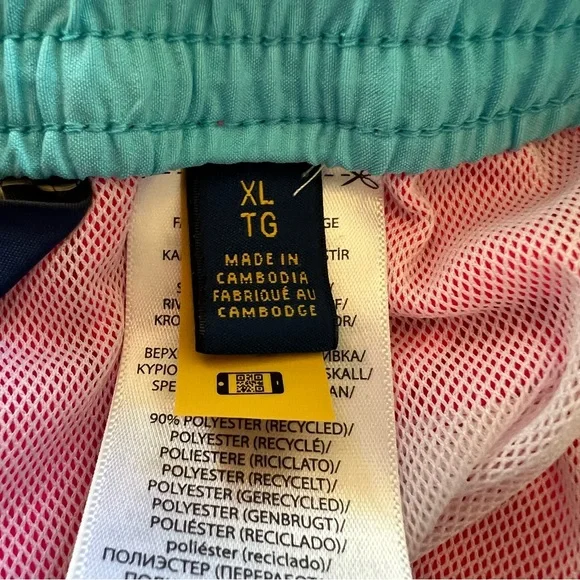 Polo Ralph Lauren Traveler Bright Pink Swim Trunks Swim Shorts Men’s XL - Picture 7 of 8